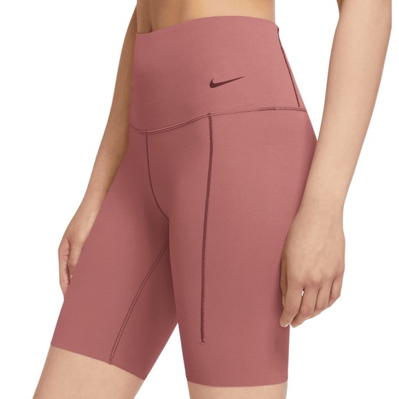 NWT Nike Women's Zenvy Gentle-Support High-Waisted 8" Biker Shorts. - Picture 3 of 9